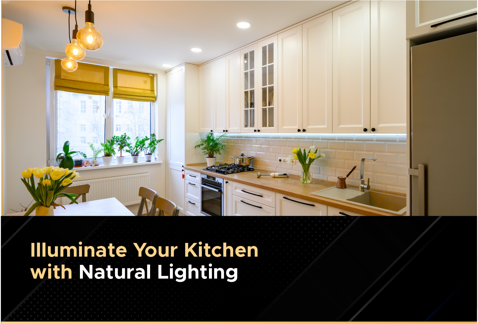 How to Maximise Natural Light in Your Small Modular Kitchen - Nifty Interio