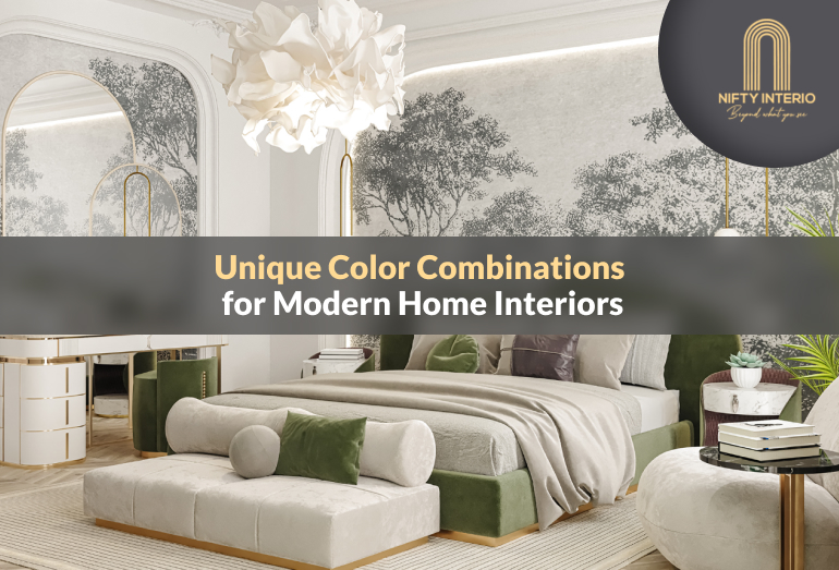 Unique Color Combinations for Modern Home Interiors